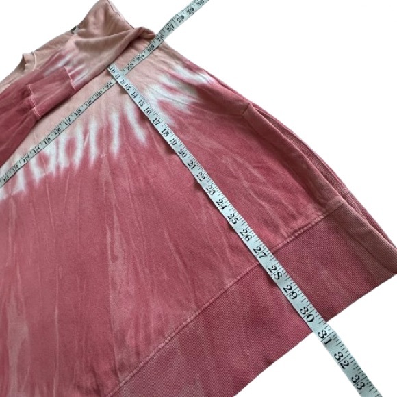 Old Navy Women's L Pink Ombre Pull Over Sleeved Scoop Neck Cotton Sweatshirt - Picture 9 of 14